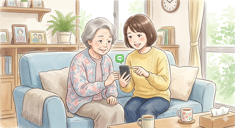 親にスマホを教えるコツ帖