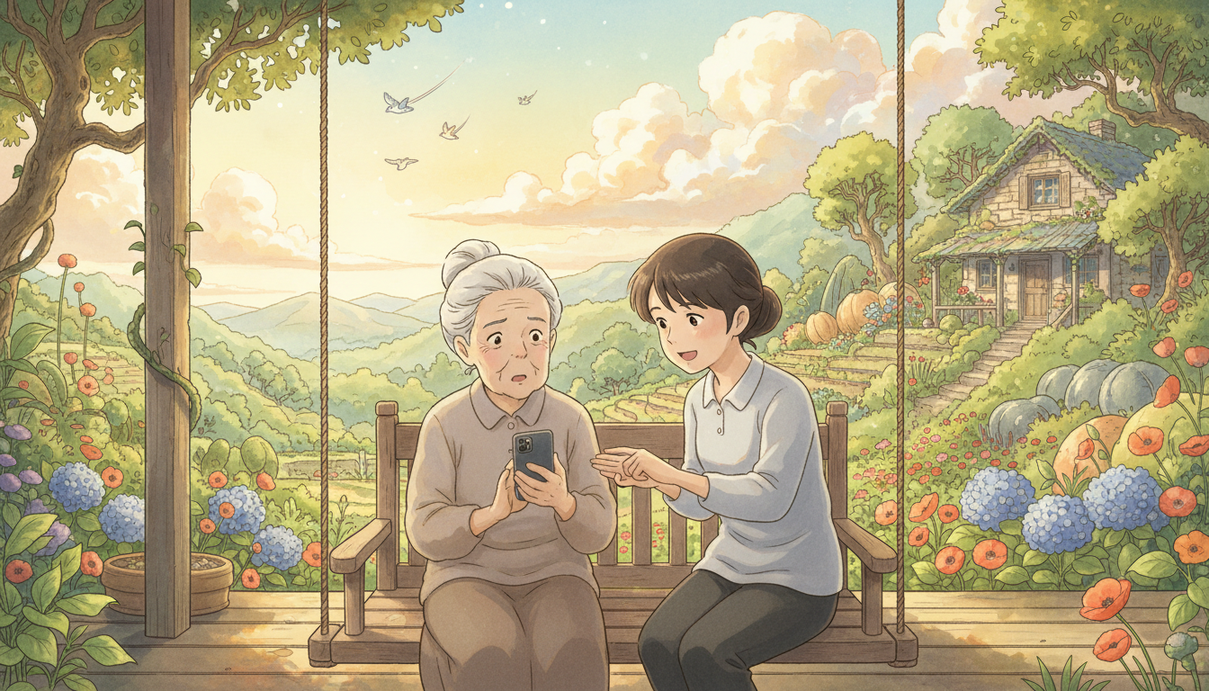 高齢の親がスマホを使えないのはどうして？