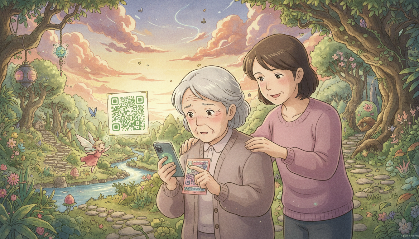 シニア世代がQRコードの読み取りでつまずきやすい背景とは？