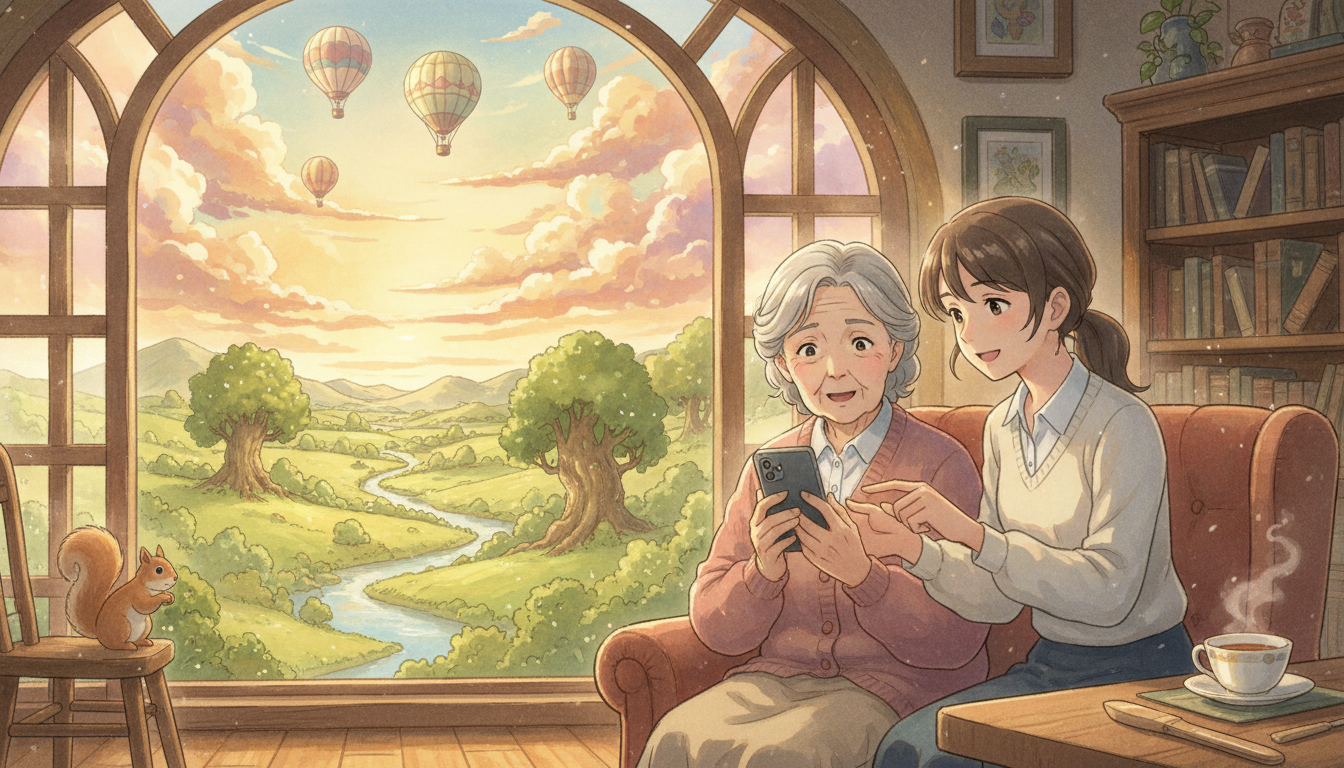 離れて暮らす親にスマホを持たせる必要あるの？