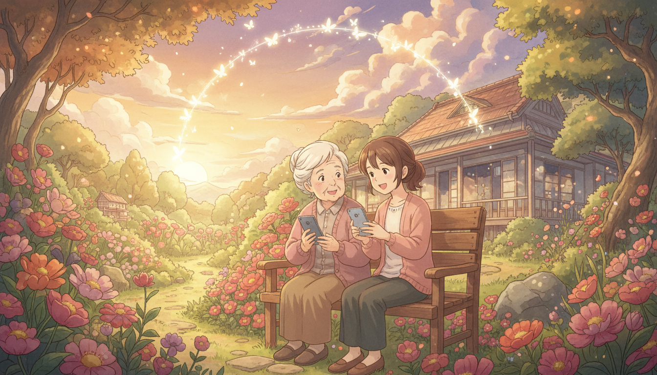 なぜ高齢の親にスマホを持たせると生活が豊かになるのか？