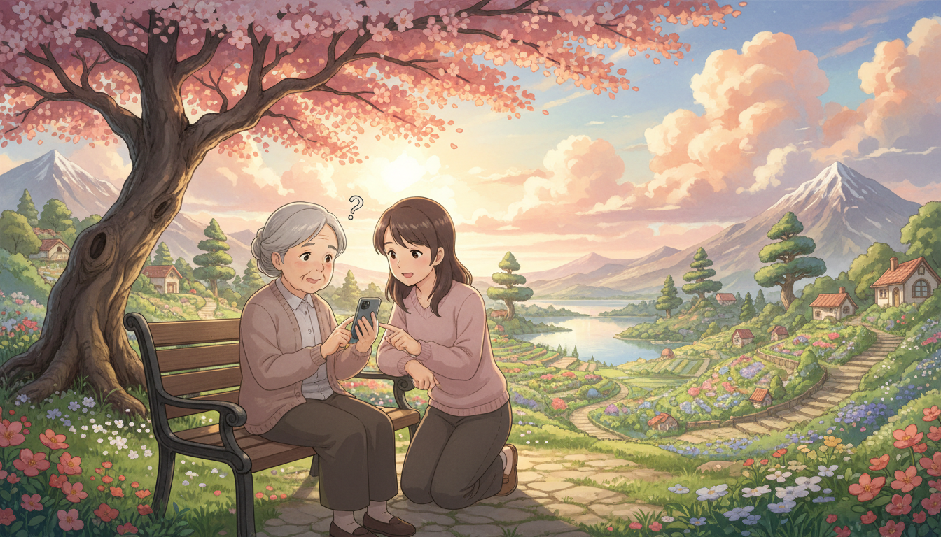 親のスマホデビューを成功させる最大のカギは「安心感」