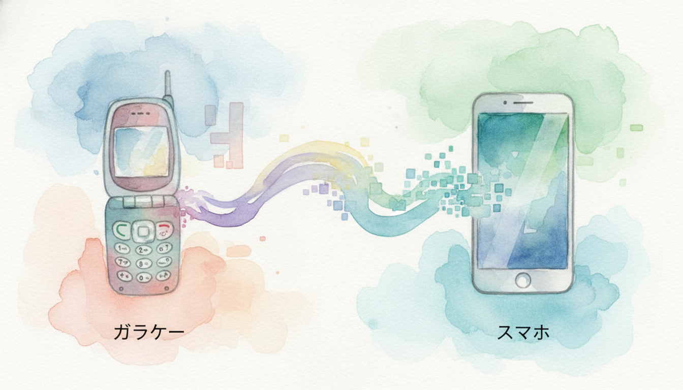 親のガラケーをスマホにするには？