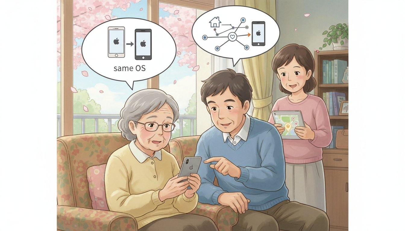 なぜ「自分と同じOS」と「見守り機能」の組み合わせが選ばれるのか？