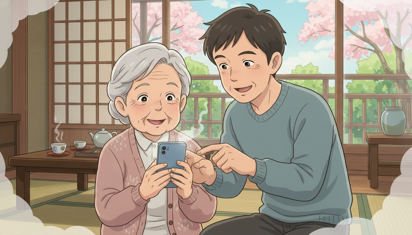 なぜ高齢の親はスマホデビューでつまずきやすいのか?