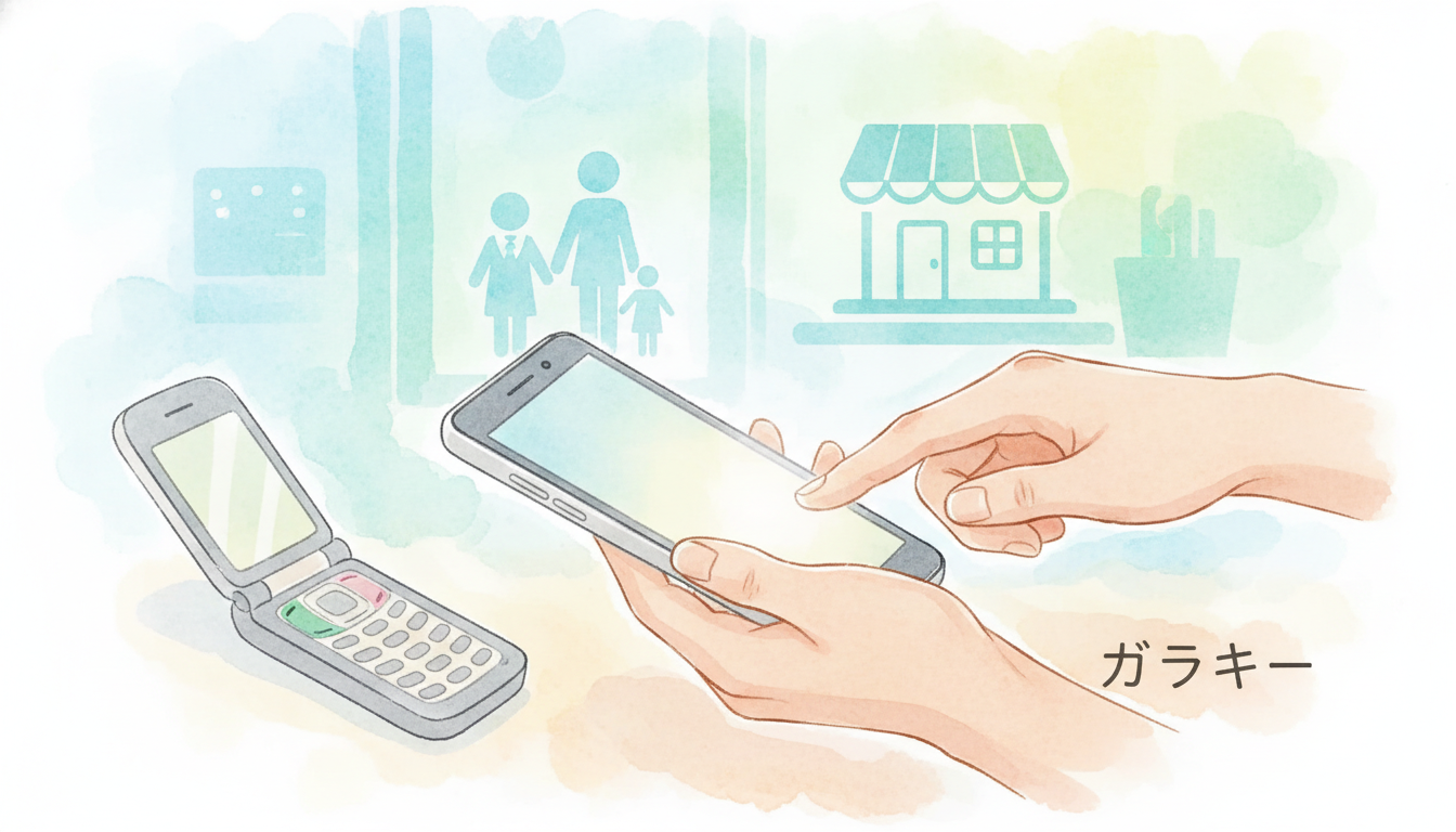 親のガラケーをスマホにするには家族のサポートと店舗の活用が大切です