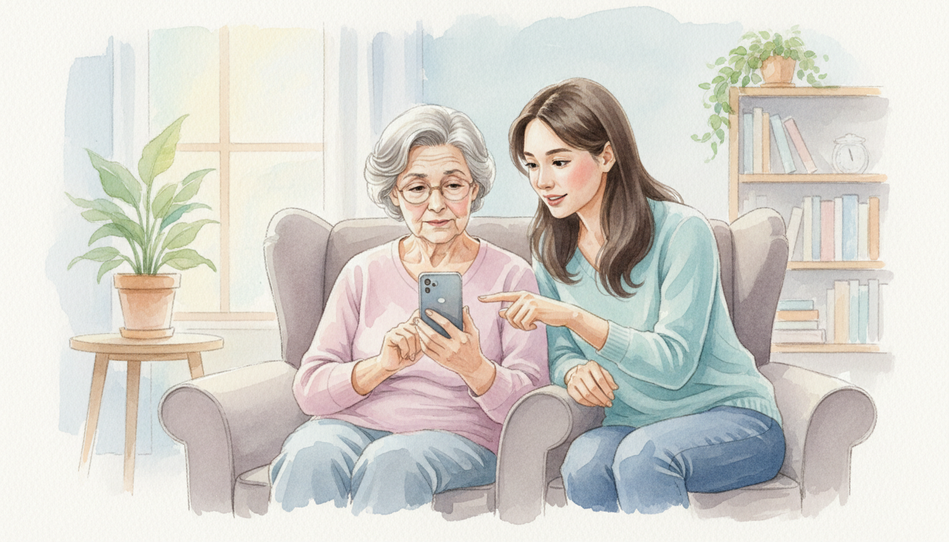 高齢の親がスマホに苦手意識を持つ背景とサポートの全体像